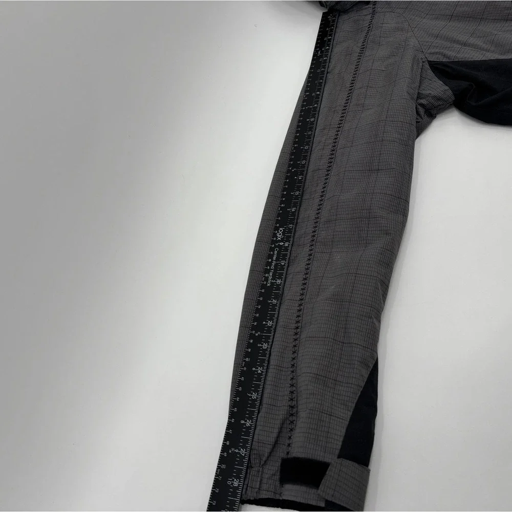 Columbia Omni-Tech Interchange Jacket Women S Grey Black Grid‎ Waterproof